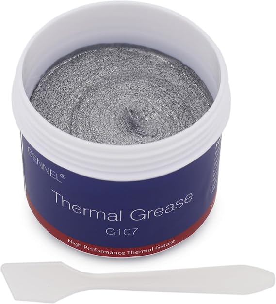 G107 100g Silver Thermal Paste, CPU Thermal Grease Heatsink Compound