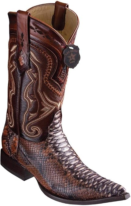 Altos Python Boots 3X Toe Style #9535788 | Color Rustic Cognac | Size 8.5EE