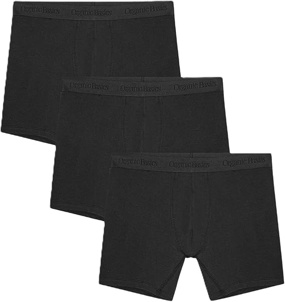 Organic Basics Men's Premium 6" Boxer Brief Underwear