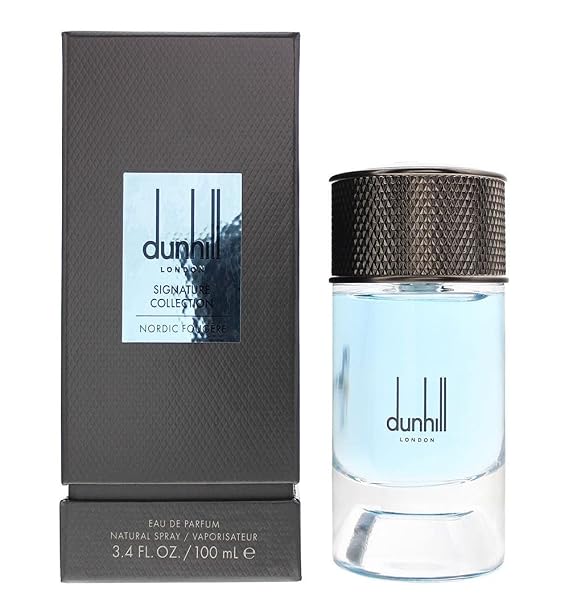 Dunhill Signature Collection Nordic Fougere Eau de Parfum Cologne Spray For Men, 3.4 Fl. Oz