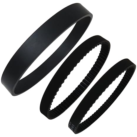 Vacuum Belt for ProHeat 2X Revolution Pet Pro Plus 1986 1964 19862 19863 1986R 1986V 1986B 2007 20078 2007F 2007G 2007H 2007Q 20074 20073 20076 2283 22837 22839,Replaces for 1611129 1611130 1606428
