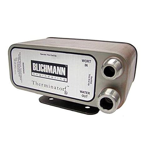 Blichmann Engineering, LLC BL100 Wort Chiller, Blichmann Therminator Chiller, Gray