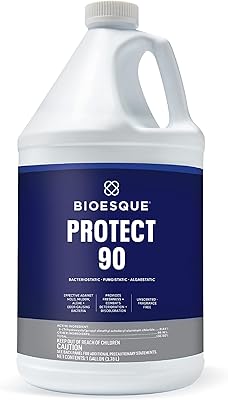 Bioesque Protect 90, Heavy Duty Bacteriostatic, Fungistatic, Algaestatic Formula, Effective Against Mold, Mildew, Algae, Odor Causing Bacteria, 1 Gallon (Pack of 1)