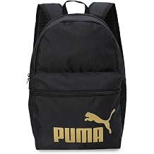 Puma PUMA PHASE Backpack PUMA Black-Gold-No.1 Backpack For PUMA Black-Gold-No.1 Logo One Size