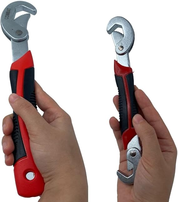 Buffer Çok Fonksiyonlu Ergonomik Ayarlanabilir Büyük Küçük Akıllı Pense Anahtar 2li Set