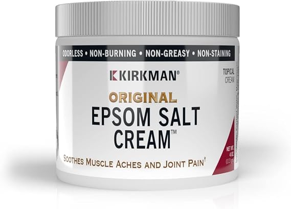 Kirkman Epsom Salt Cream, 4oz