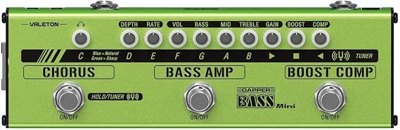 Valeton MES-2 Dapper Bass Mini Effect Strip