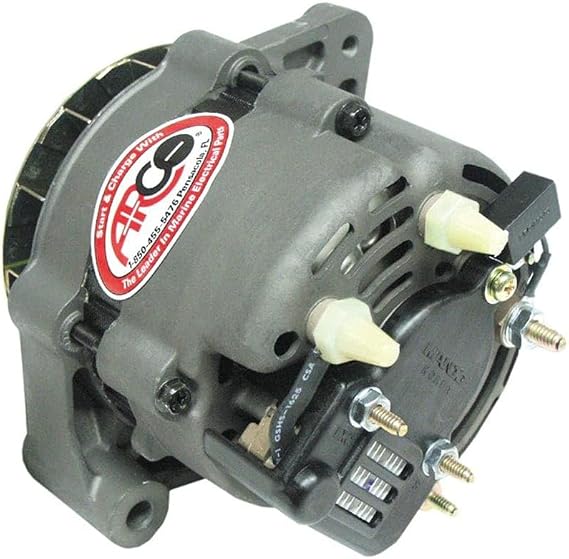 Arco 60125 Alternator for OMC Cobra - 12 Volt, 55 Amp, Internal Regulator
