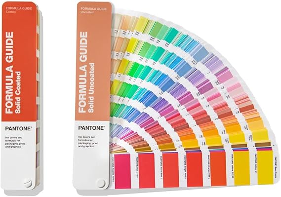 Pantone GP1601B Formula Guide - Coated and Uncoated Colour Fans for Colour Reference in Chromatic Colour Arrangement