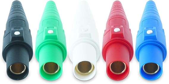 CLS40 400A Camlock Connector Set,5 Female | 5 Female Camlok Connector Bundle - High - Performance Power Solution for Diverse Needs