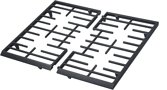W10620480 Stove Grates Replacement Parts for Whirlpool Gas Stove Top Burner Grate Cast Iron Whirlpool WFG505M0BS0 WFG320M0BW0 WFG320M0BS3 Stovetop Range Surface Burner Oven Cooktop Grates 1 Pack