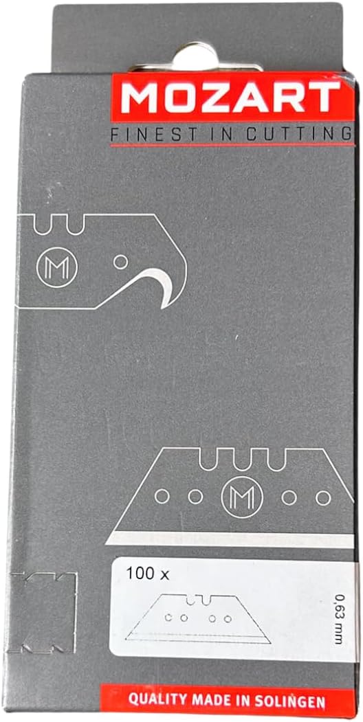 Mozart Trapezoidal Blades, Universal (100 Pack)