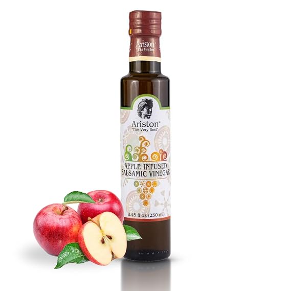 Ariston Aged Balsamic Vinegar of Modena, Apple Flavored, 8.45 Fl Oz