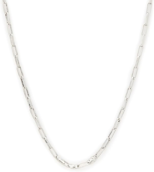 AllSaints Men's Hammered Link Necklace
