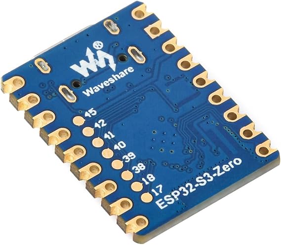 Waveshare ESP32-S3 Mini Development Board, Based On ESP32-S3FH4R2, Onboard Multi-Function GPIO Pins, Dual-Core Processor, 240MHz Running Frequency, 2.4GHz Wi-Fi & Bluetooth 5