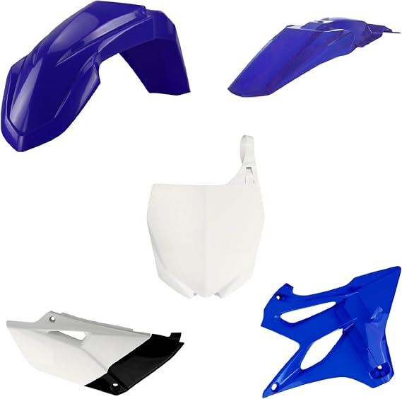 Polisport Motocross MX Replica Plastic Kit - Blue/White/Black (2015-2021)
