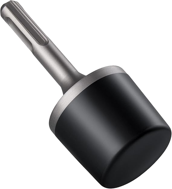 SDS Rubber Hammer FIRECORE SDS Rubber Mallet, Powered Hammer with SDS Plus Shank - Ideal for radiators, Plumbing, Tile Laying, Carpentry etc Work Without Marks