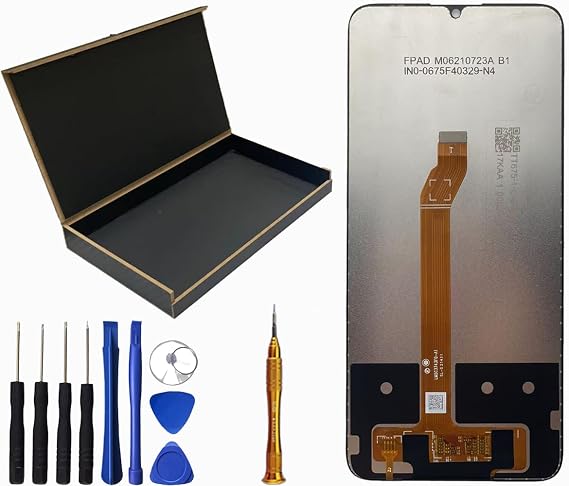 LCD Screen Display Touch Digitizer Assembly Replacement for BLU G73 LCD Screen G0771WW 6.8"