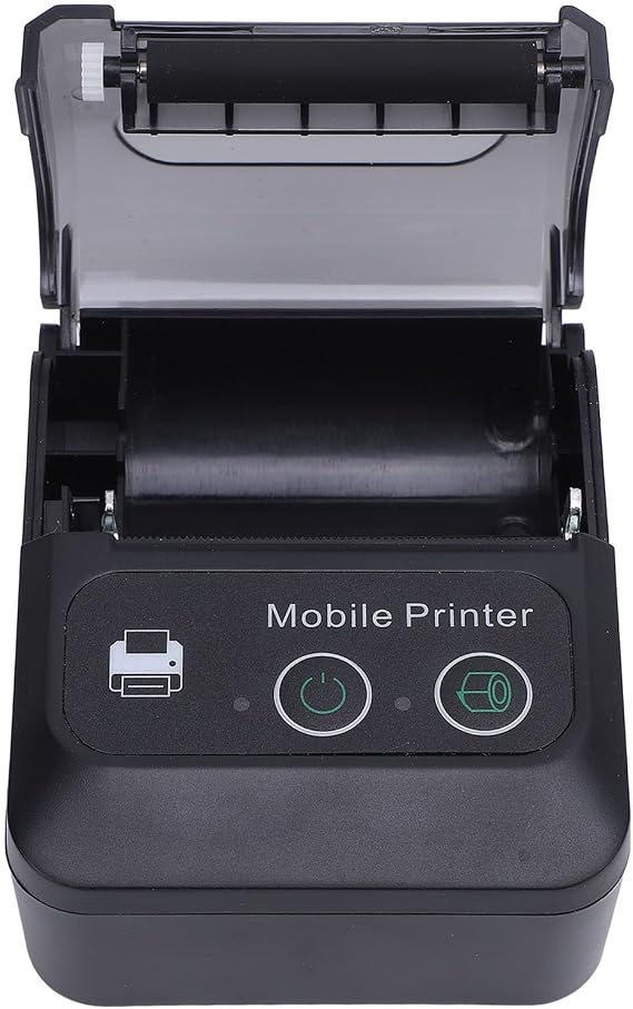Jectse Bluetooth Thermal Receipt Printer, 58mm POS Printer, 50 to 80mm S Print Speed Thermal with USB Serial Ethernet, for Android, for Wins Systems