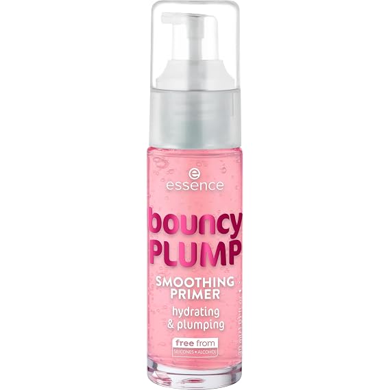 essence Bouncy Plump Smoothing Primer, Hydrating Face Primer Makeup Gel