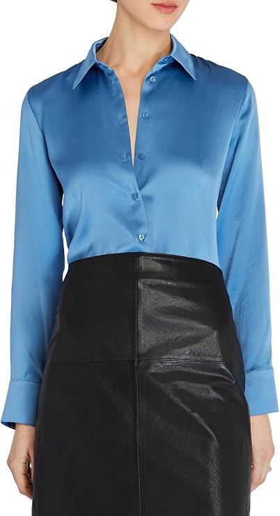 Club Monaco Women's Silk Charm Shirt