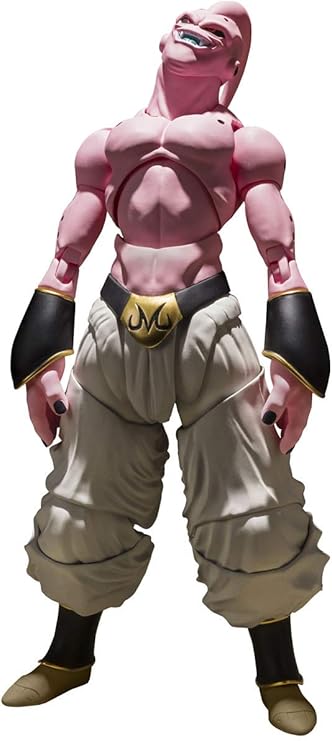 TAMASHII NATIONS - Dragon Ball Z - Majin Buu -Super-, Bandai Spirits S.H.Figuarts Action Figure | Dragonball Z 6 Inch Action Figure S.H. Figuarts - Evil Majin Buu