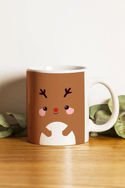 Deer Christmas Sevimli Geyik - Yeni Yıl - Yılbaşı - Christmas - Hediye - Mug