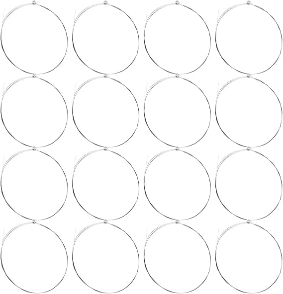 40pcs Guitar String Steel Replacement Strings for Acoustic Electric Guitar Music for Practice and Performance