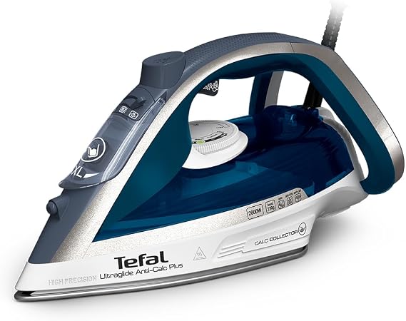 Tefal Ultraglide Plus 2800W Steam Iron, Durilium Soleplate, Anti-Scale
