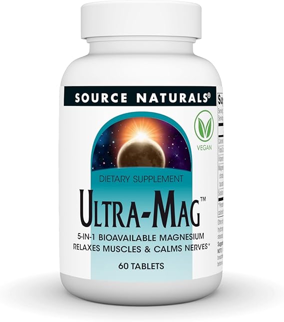 Source Naturals Ultra-Mag - 60 Vegan Tablets