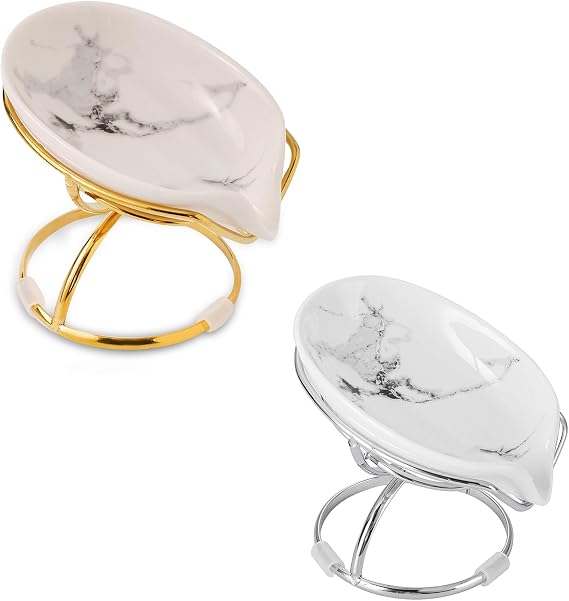 Gold & Sliver Soap Dish