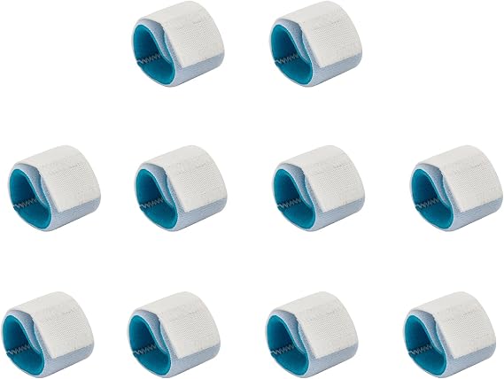 Male External Catheter Fixer Strap,Reusable Holder Band,Essential Mens Incontinence Products. (10 Pack)