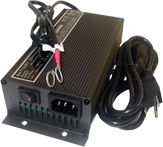 Schauer JAC0436R 36V, 4A Battery Charger/Maintainer for 36 Volt Systems up to 40 Amp Hour Capacity