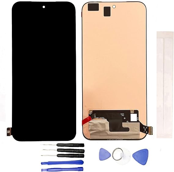 JayTong LCD Replacement for Tecno Pova 7 Pro 5G LJ8 LCD Display Touch Screen Assembly (Black)