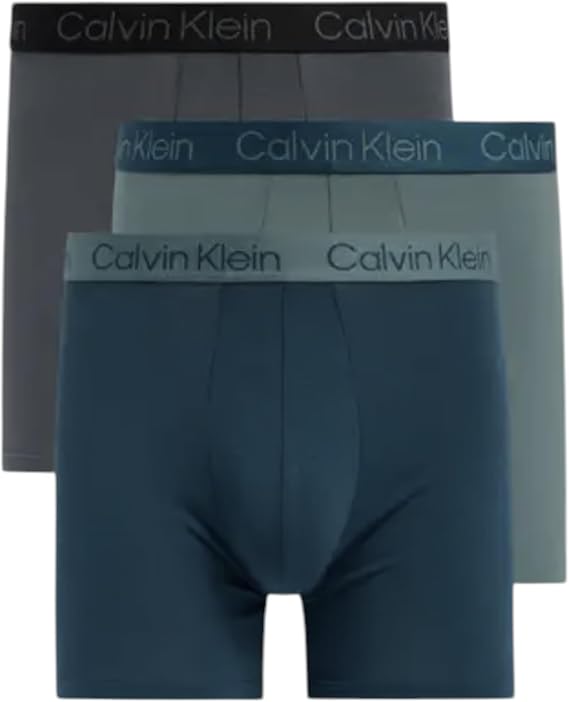Calvin Klein Men`s Cotton Modal Boxer Briefs 3 Pack