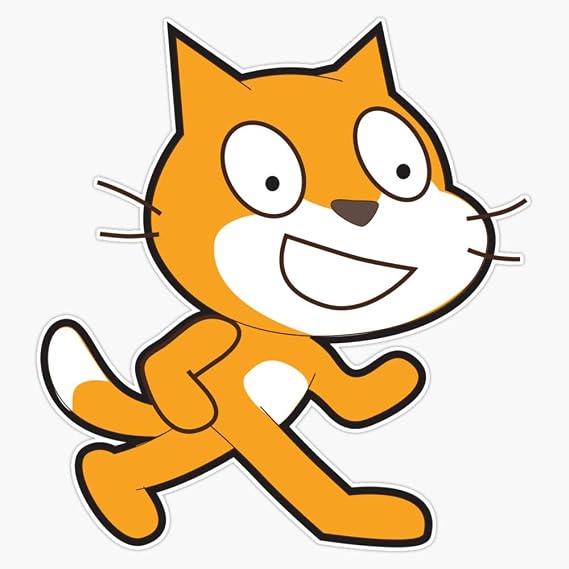 Leyland Designs Scratch Cat Logo Sticker Outdoor Rated Vinyl Sticker Decal for Windows, Bumpers, Laptops or Crafts 5"