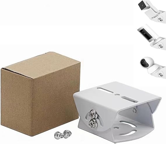Universal Security Camera Joint Mount, Suitable for CCTV Security Cameras Mount Bracket Installation,Bracket Adjustable Solid Metal Base