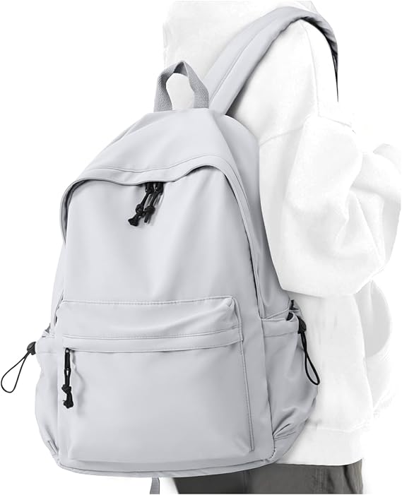 Blue Book Bag for School, Cute School Backpack for Teens Gilrs Boys, Casual Back Pack Rucksack for Women, Lightweight Daypack