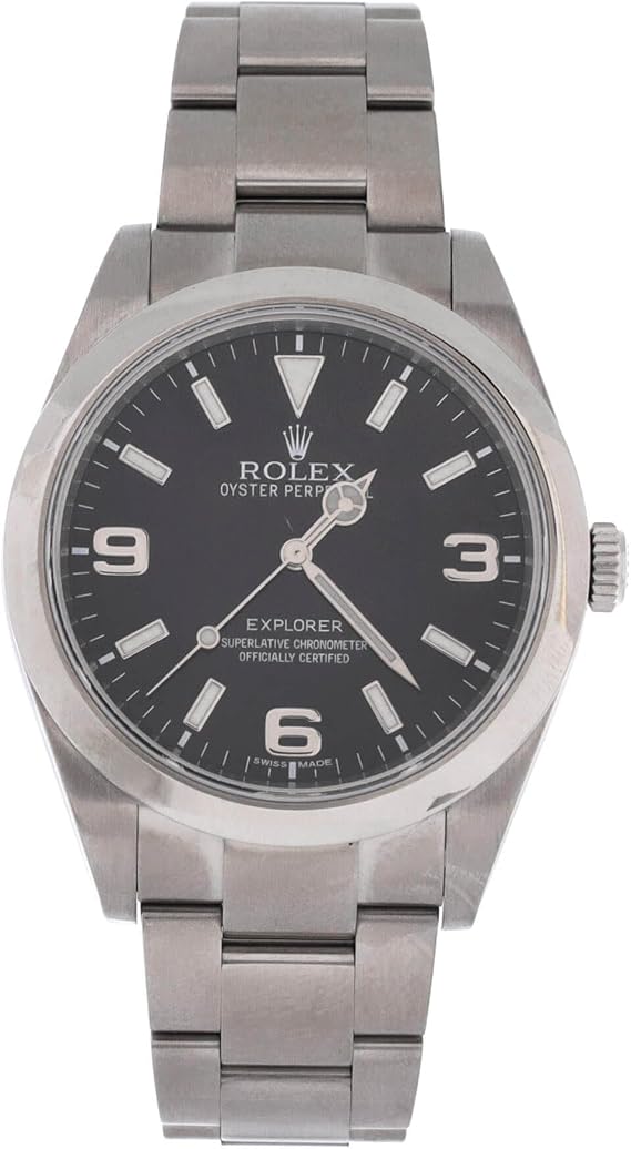 Pre-Loved Oyster Perpetual Explorer Automatic Watch Stainless Steel 39