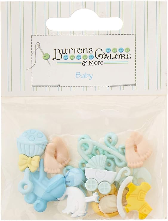 Buttons Galore and More Collection of Novelty Buttons and Embellishments Based on A Variety of Themes, Holidays, and Seasons for DIY Crafts, Scrapbooking, Sewing, Cardmaking and other Projects