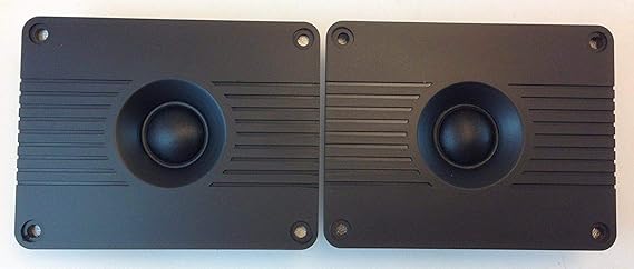 3/4" Soft Dome Tweeter 50 Watts - 4 Ohms On A 4" X 3" Plate (pair)