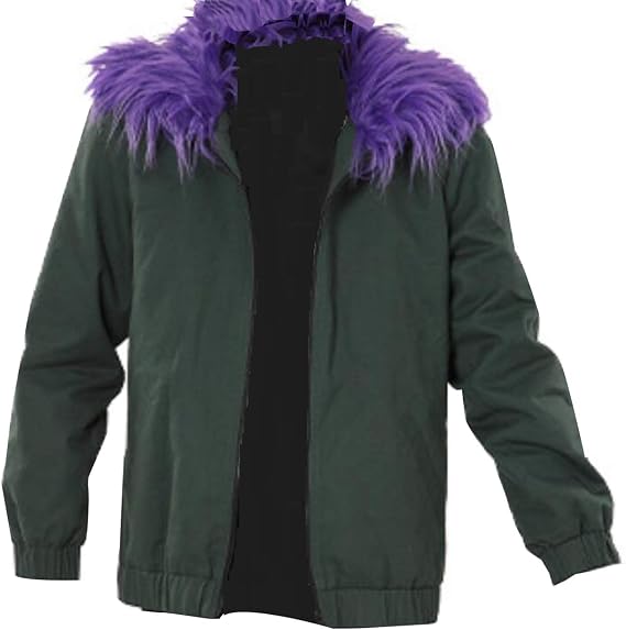 Anime Cosplay Costume Cosplay Jacket Green Halloween Coat Mens Coat Hoodie Custom