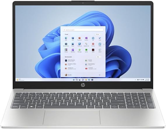 HP 15-FD000 2024 Business Laptop 15.6" FHD IPS 10-Core Intel i5-1235U 16GB DDR4 512GB SSD Intel Iris Xe Graphics Wi-Fi 6E Win11 Pro w/ONT 32GB USB