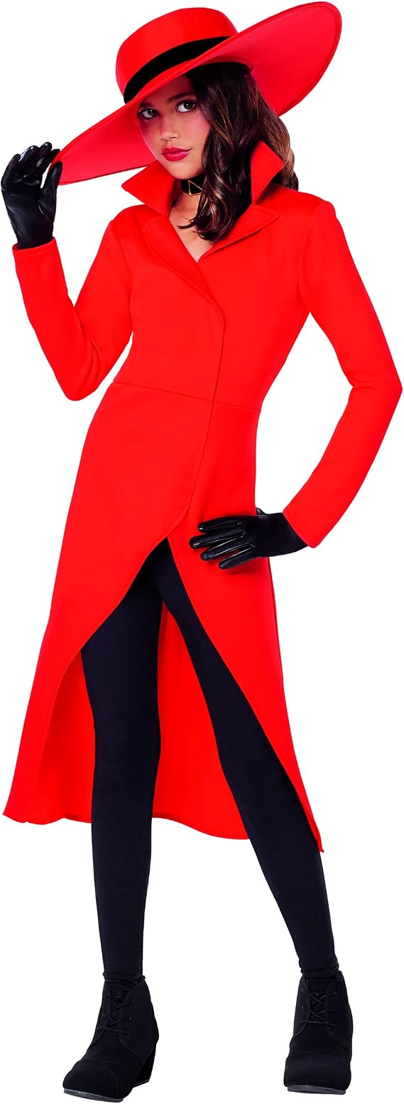 Spirit Halloween Kids Carmen Sandiego Costume | OFFICIALLY LICENSED
