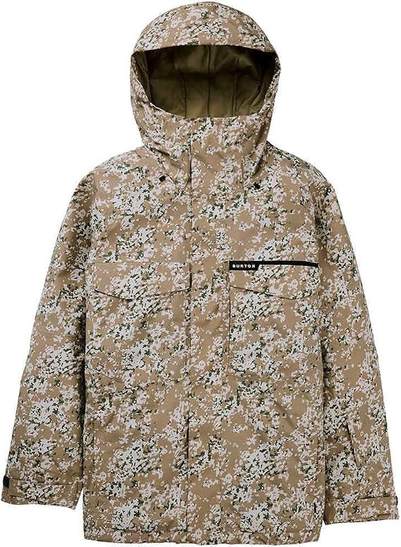 Burton Mens Covert 2.0 2L Jacket, Snowfall Camo, L