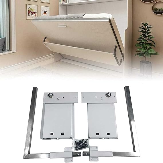 Wall Bed Support Mechanism - Heavy Duty DIY Hardware for Easy Murphy Bed Installation