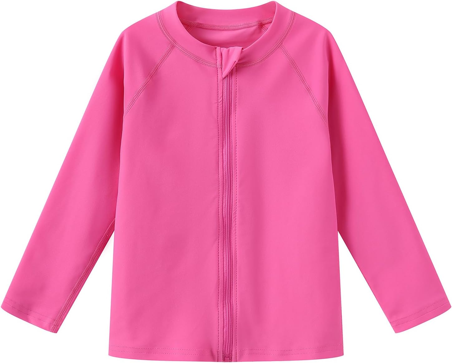 Ubestyle Baby Boys and Girls UPF 50 Long Sleeve Zip Rash Guard Toddler Swim Shirt Top Quick Dry Sun Protection