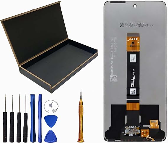 LCD Screen Display Touch Digitizer Assembly Replacement for TCL 50 XL 5G LCD Screen TCL 50 XL NxtPaper LCD Screen T702W T702M T704V 6.78"(No Frame)