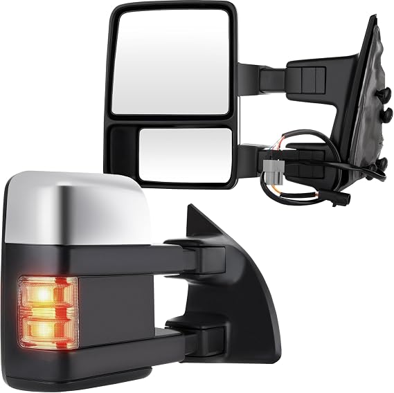 Tow Mirrors Fit 99-07 for Ford for F250/for F350/for F450/for F550
