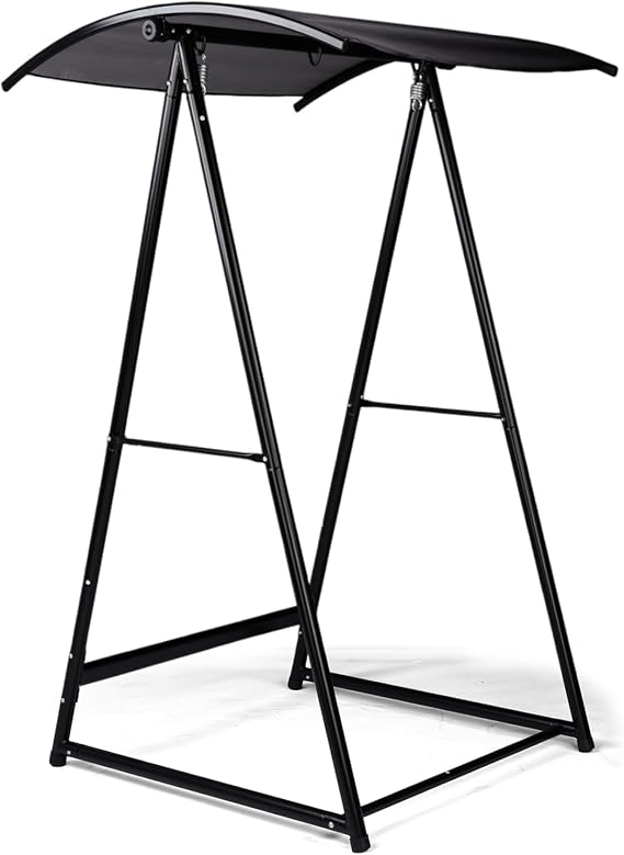 ONCLOUD 660LBS Hammock Chair Stand with Rotatable Canopy, Heavy Duty A-Frame Hanging Chair Stand, Reinforced Steel Multi-Use Swing Stand for Indoor Outdoor